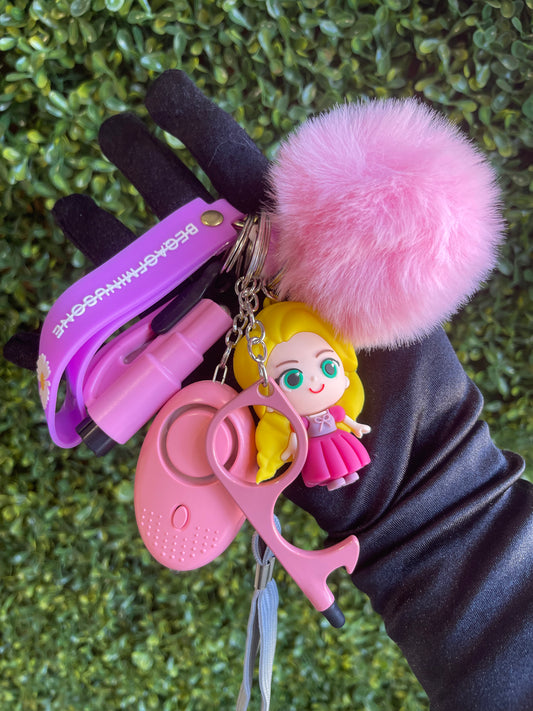 Princess Aurora Kids Safety keychain